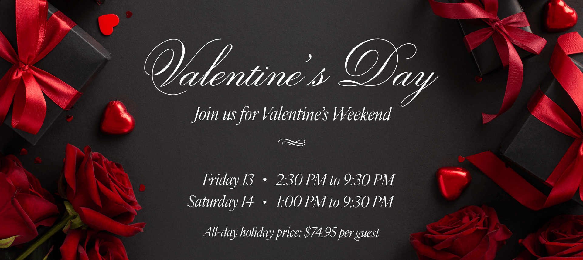 Valentines banners DALLAS