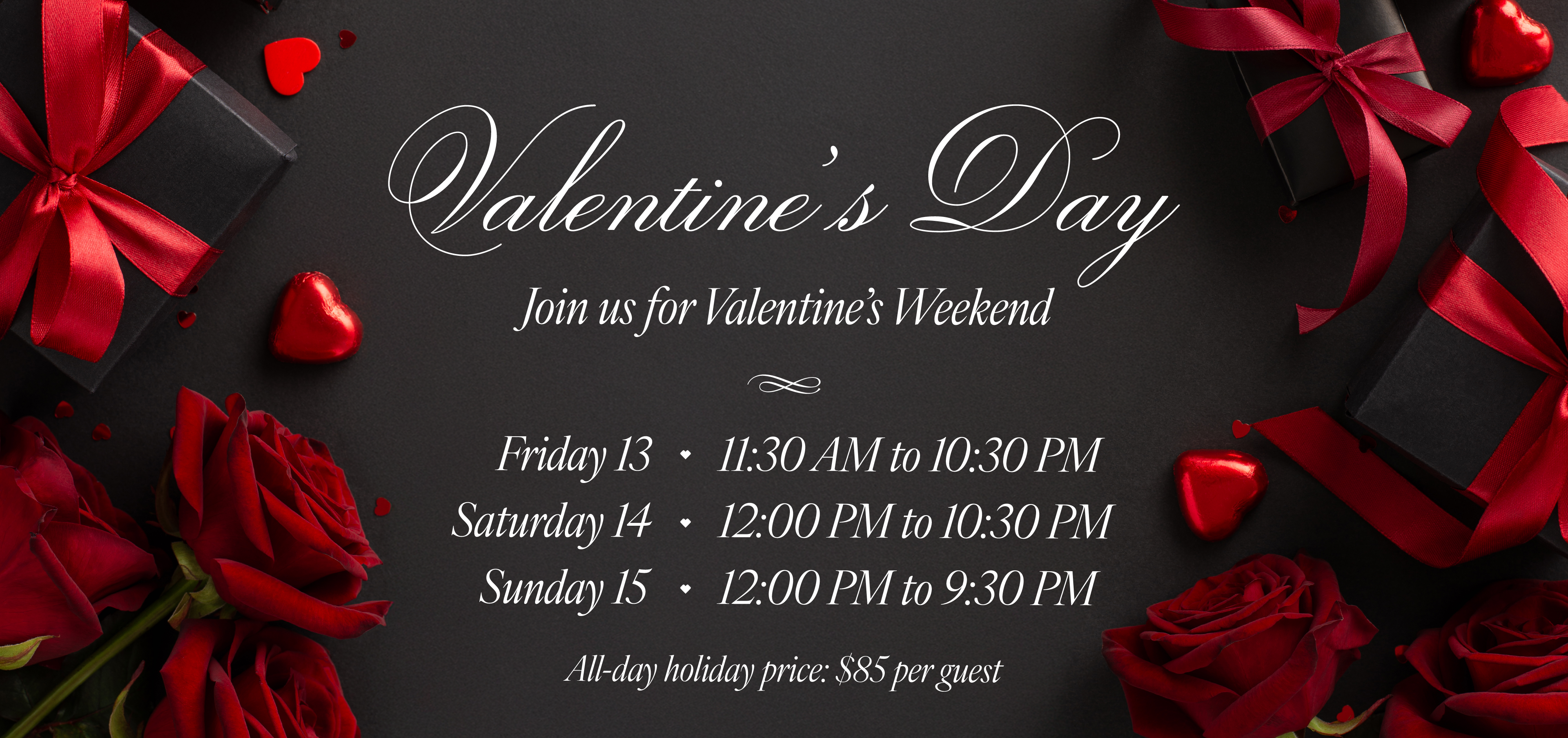 Valentines banners HOUSTON